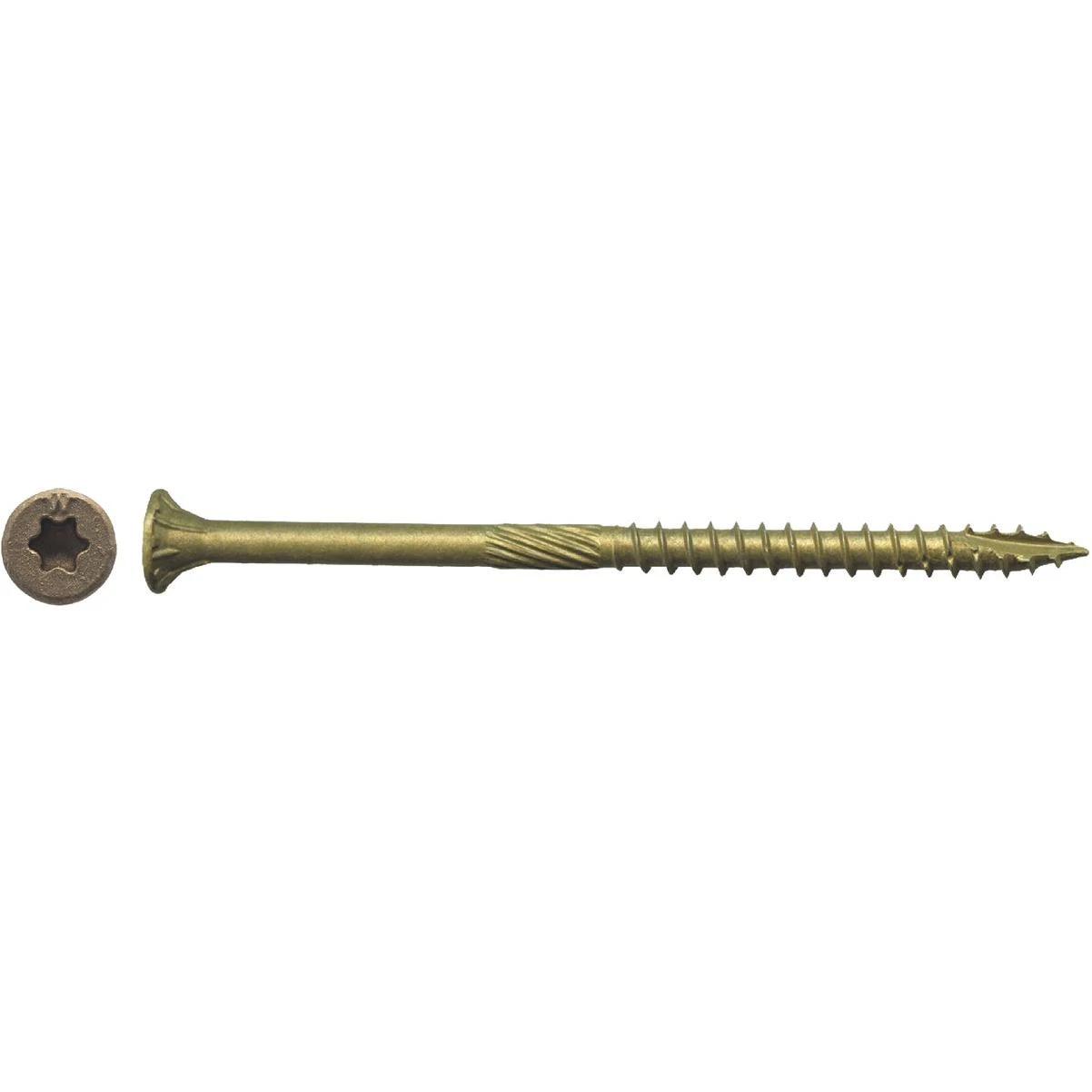 #9 X 3 In. Bronze Flat Head Wood Screw (395-count, 5 Lb.)