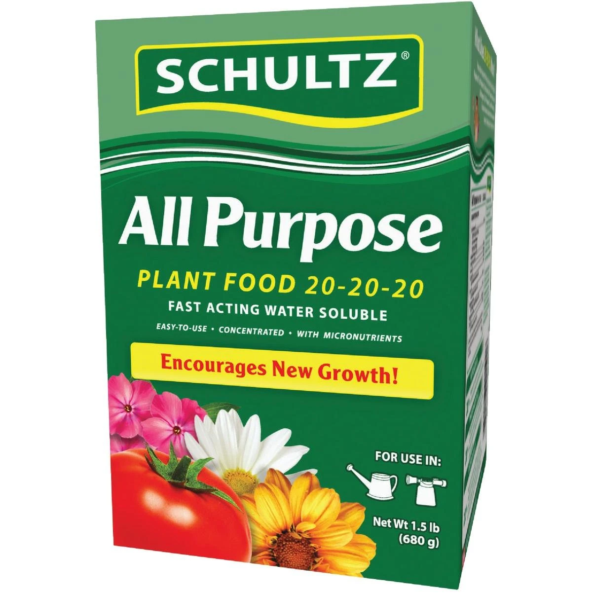 1.5 Lb. 20-20-20 All Purpose Fast Acting Water Soluble Plant Food