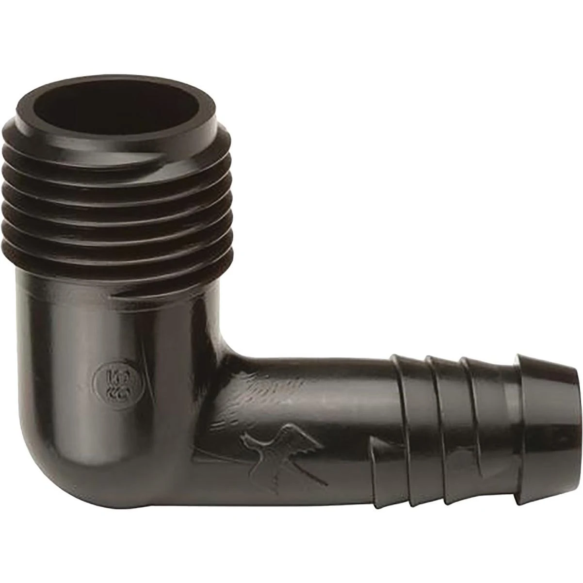 Ez Pipe 1/2 In. Mnpt X 1/2 In. Barbed Poly Elbow (10-pack)