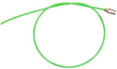 John Dow PR6-700-60 Fluid Evacuator Flexible Probe 9/16" x 60" Green