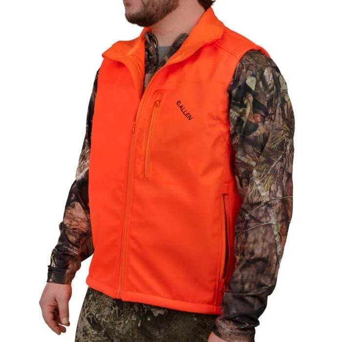Allen SoftshellSafety Hunting Vest 2XL Polyester Orange