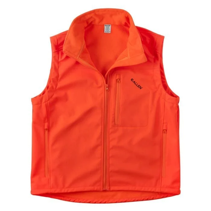 Allen SoftshellSafety Hunting Vest XL Polyester Orange