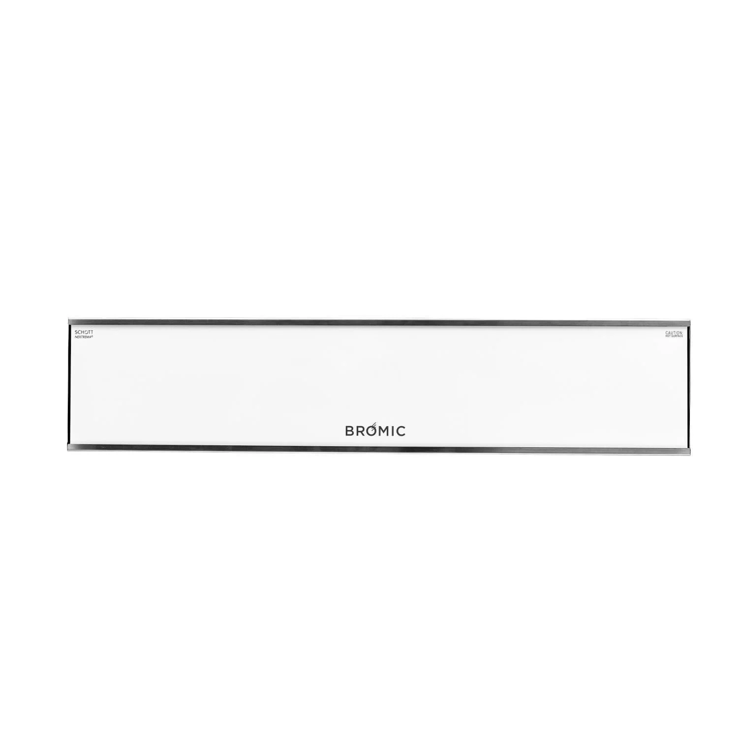 Bromic Heating Platinum Smart-Heat Marine Grade 50-Inch 3400W Dual Element 240V Electric Infrared Heater – White – BH0320018