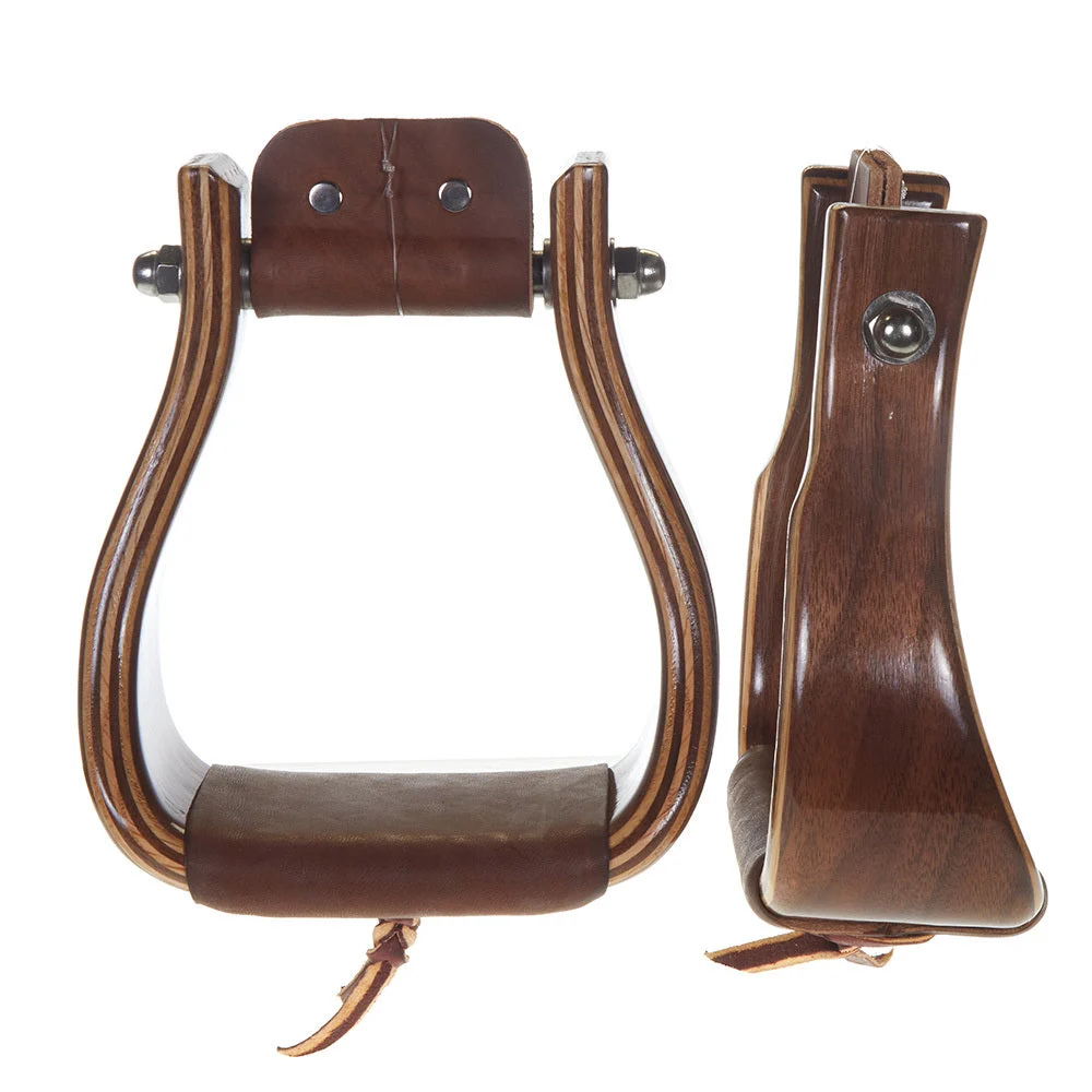Don Orrell 3 inch Offset Walnut Stirrup
