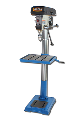 Baileigh 110V 20" Floor Drill Press with 12 Spindle Speeds (1014890)