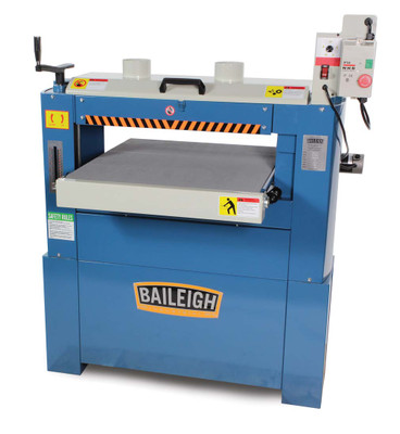 Baileigh 220V Single Phase 3 HP Drum Sander 25 x 5 Inch Variable Speed (1007014)