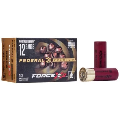 Federal Ammunition 12 Gauge 2-3/4″ #00 Buckshot 10 Count