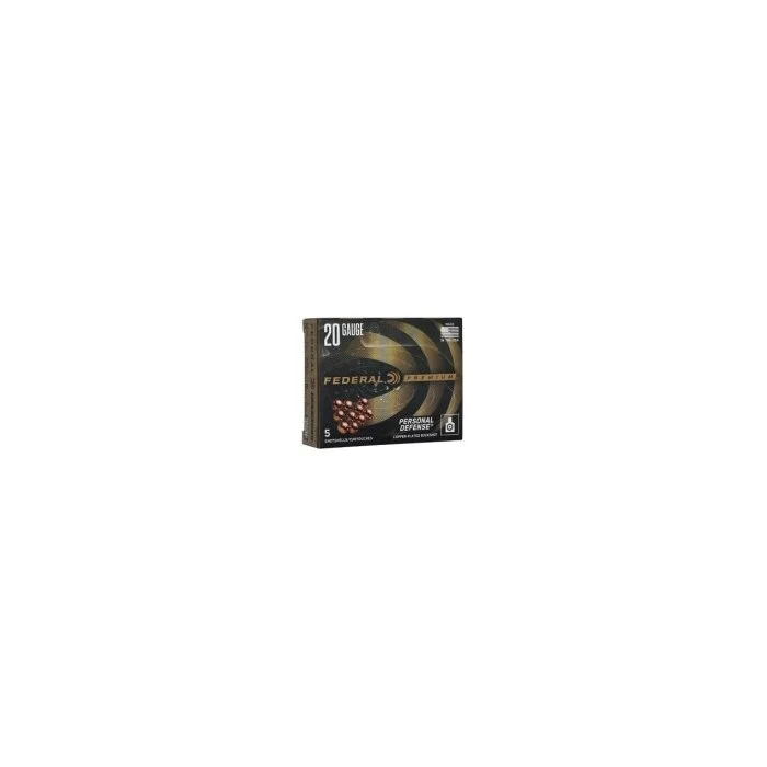 Federal Ammunition 20 Gauge 2-3/4” 00 Buckshot 5 Count