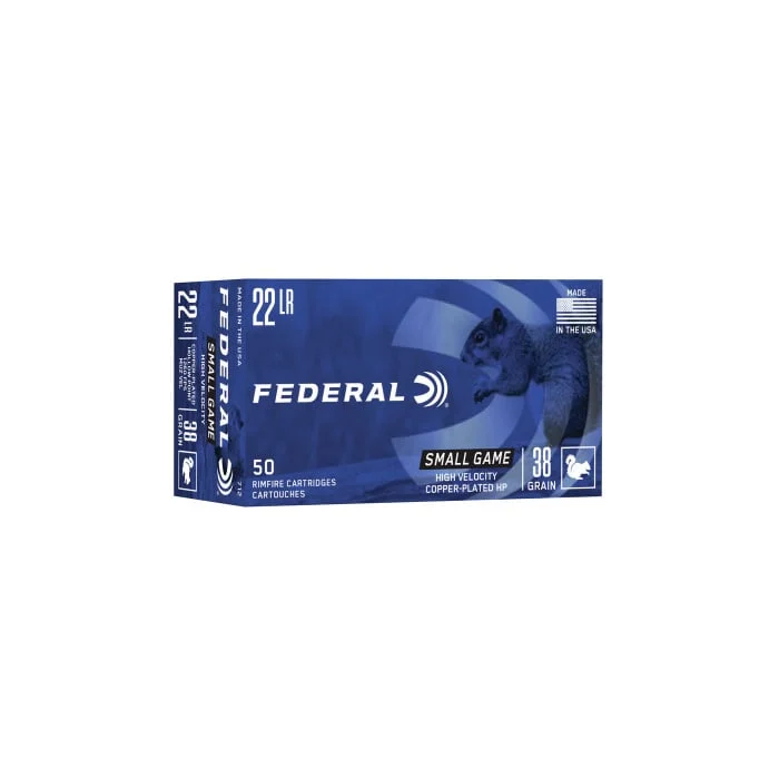 Federal Ammunition 22 Long Rifle 38 Grain Shot Shell 50 Count