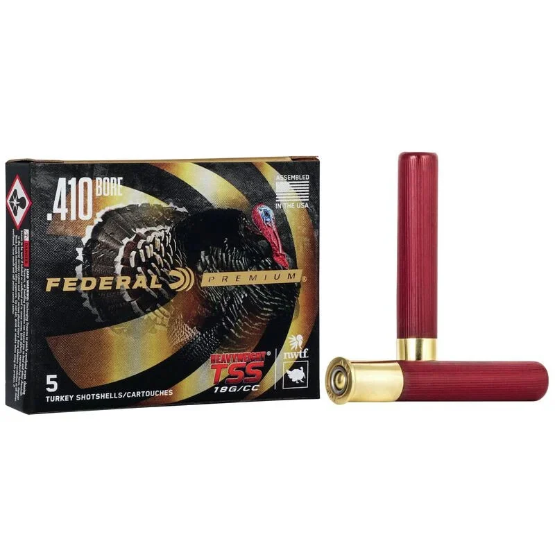 Federal Ammunition 410 Bore 3″ #9 13/16 oz Shot 5 Count