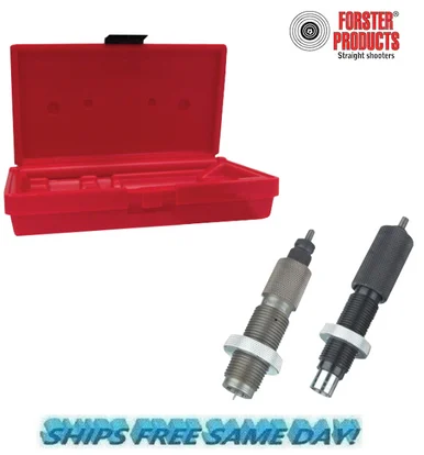 Forster Bench Rest 2 Die Set w/Seating and Sizing Die for 7mm-08 Rem # 004361