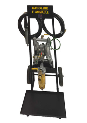 Wen Industries WEN101TS Mobile Fluid Transfer System w/ 12V Pump, USA Made