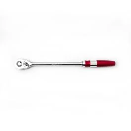 Genius Tools Ratchet Wrench 3/8 Inch Drive 100 Teeth 305mm Length Lightweight Aluminum Grip Quick Release – 383100L