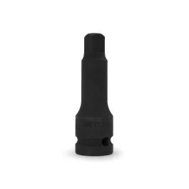 Genius Tools Square Head Drain Plug Socket 10mm Size 1/2 Inch Drive 75mm Length Durable Design – 4807510S