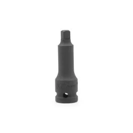 Genius Tools Square Head Drain Plug Socket 8mm Size 1/2 Inch Drive 75mm Length Durable Steel Construction – 4807508S