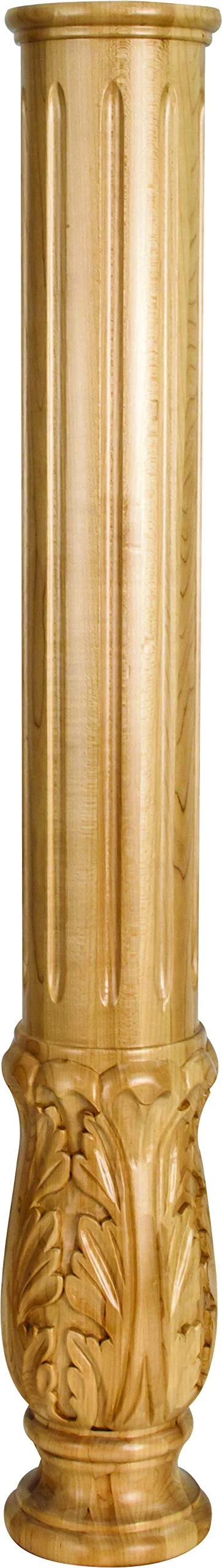 Hardware Resources FDLROS1ALD 3″ W x 7/8″ D x 3″ H Alder Fleur-de-lis Rosette