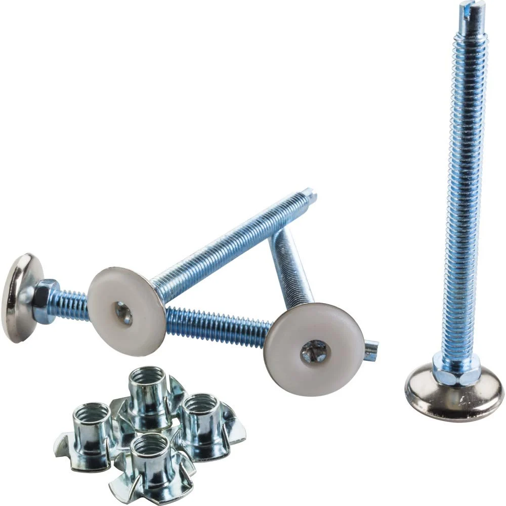 Hardware Resources LL-120 Leg Leveler with T-nut 120 mm x 28.5 mm (4 per Bag)