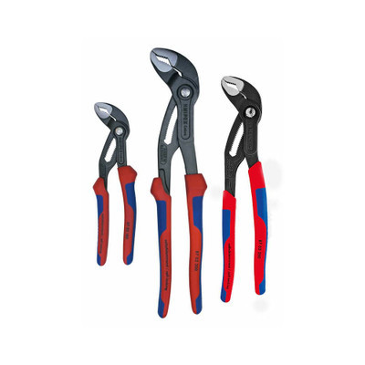 Knipex 3-Piece Cobra Pliers Set (9K008005US)