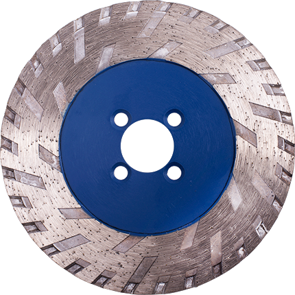Diamond Vantage 6 x .100 x 7/8, w/ 4 inch Flush Cut Holes - Cutting & Grinding