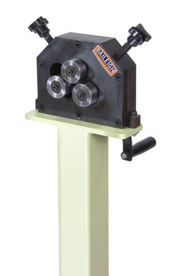 Baileigh Manual Three Roll Ring Roller with Stand and Tooling (1006854)