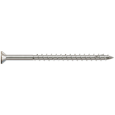 Opens dialog Simpson Strong-Tie S10300WPBBR05 - #10 x 3" 305SS DWP Flat Head Screw T-25 BR05 1750ct