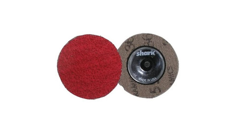Shark Industries 12622 2" Red Ceramic Grinding Discs Rolock 24 Grit - 25 Pk