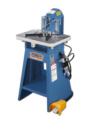 Baileigh SN-F11-AN Air Operated Fixed Angle Sheet Metal Notcher (1007236)