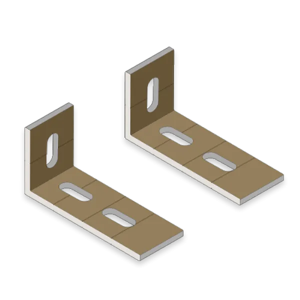 Signal-Tech 47949 UNI-TCL-PHX-SBL-TCIL Ceiling/Side Mount Bracket for 2.25″ – 3″ Deep Signs (1 pair)