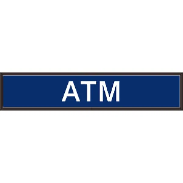 Signal-Tech 48172 PHXF734W-125C/120-277VAC ATM Outdoor LED Backlit Sign