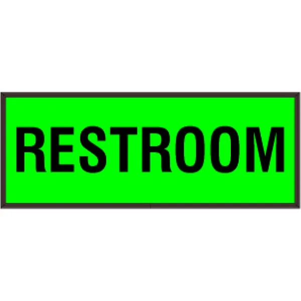 Signal-Tech 48891 PHXF718GR-M484K/120-277VAC RESTROOM | RESTROOM Outdoor LED Backlit Sign