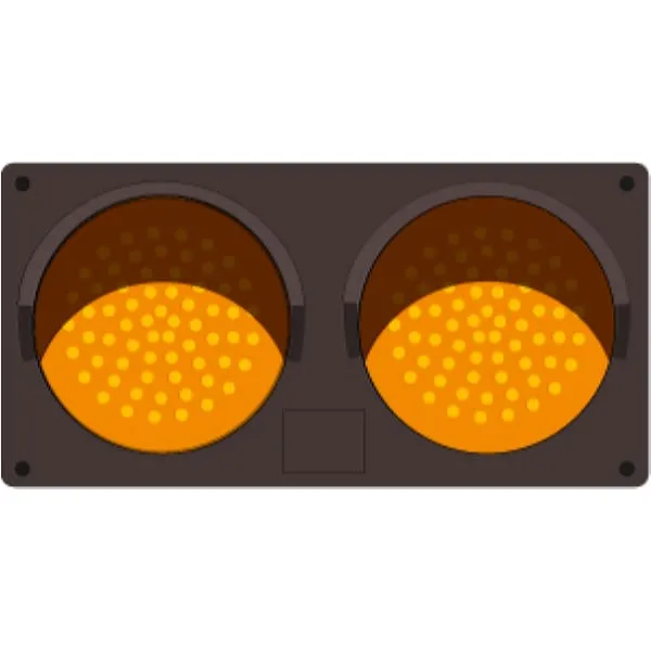 Signal-Tech 52171 TCILH-AA/120-277VAC LED Traffic Controller – Horizontal, Amber-Amber LED Traffic Controller
