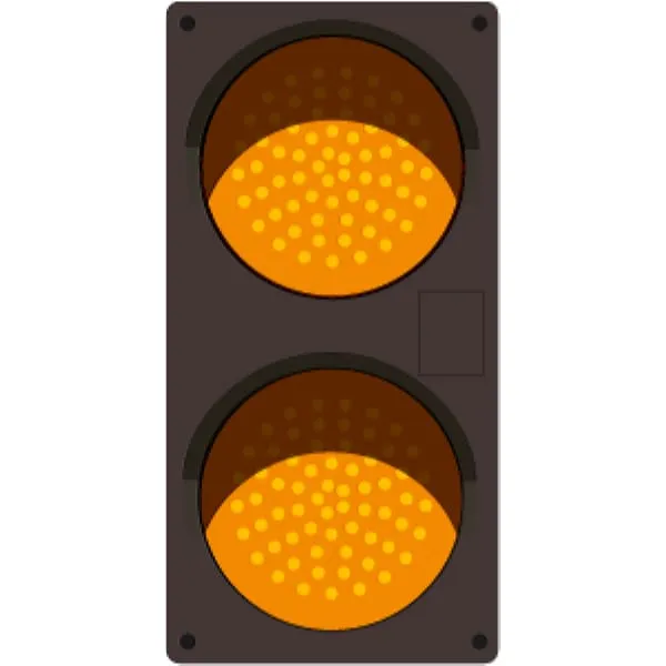 Signal-Tech 52172 TCILV-AA/120-277VAC LED Traffic Controller – Vertical, Amber-Amber LED Traffic Controller