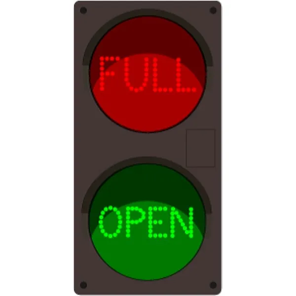 Signal-Tech 52178 TCILVRG-L644/120-277VAC LED Traffic Controller – FULL | OPEN, Vertical, Red-Green LED Traffic Controller